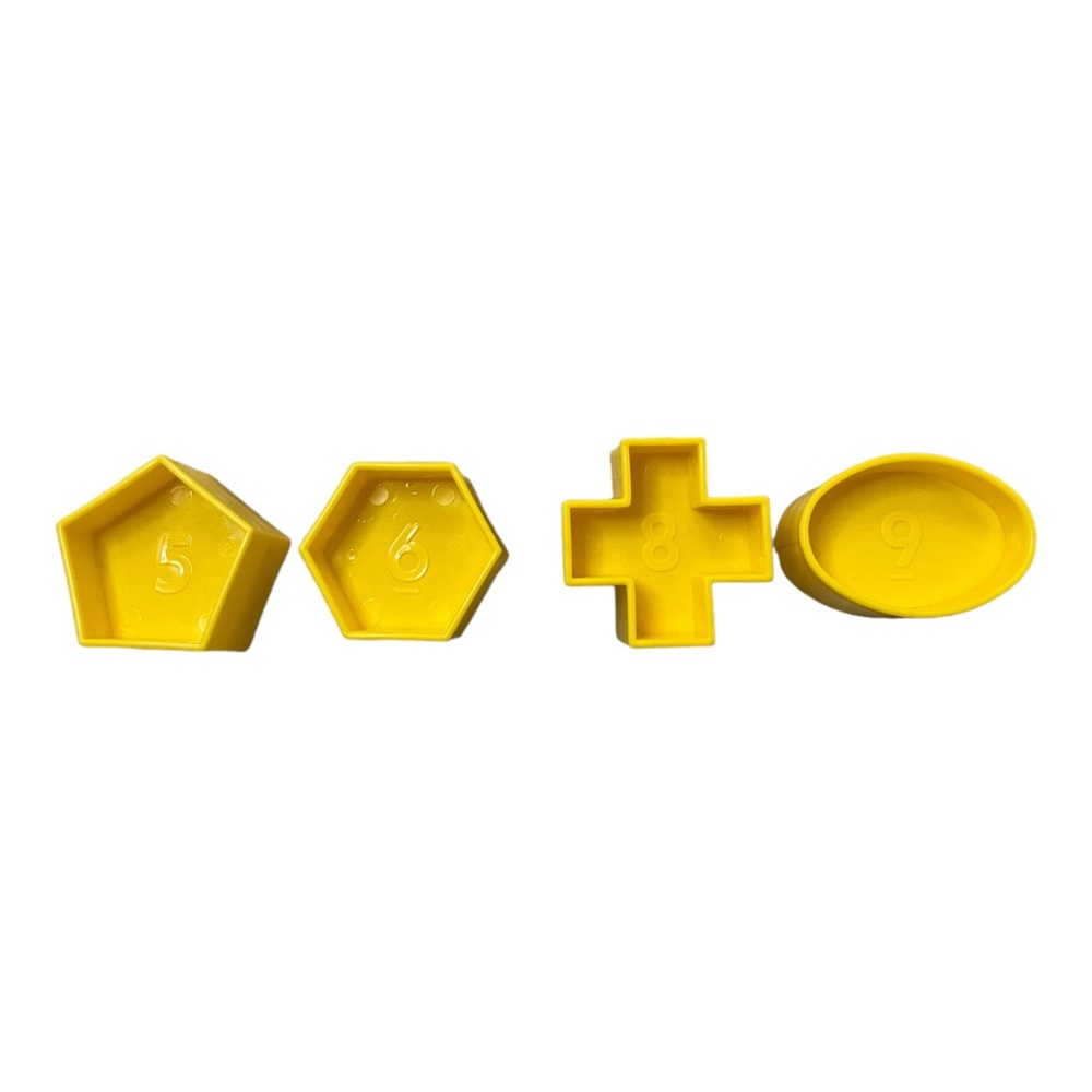 Tupperware Tupper Toy Shape O Ball Replacement Shapes 5 6 8 9 Oval Plus Hexagon